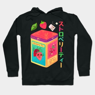 Kawaii Strawberry Tea Hoodie